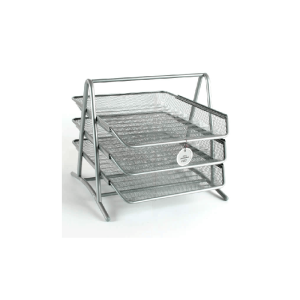 Polica za dokumenta srebrna 1/3