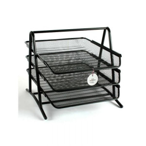 Polica za dokumenta crna 1/3