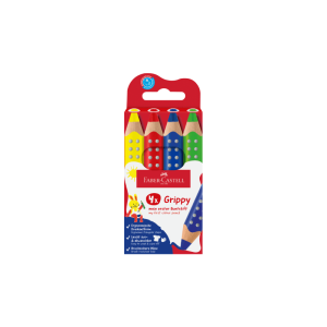 Drvene bojice Grippy Basic Faber-Castell 1/4