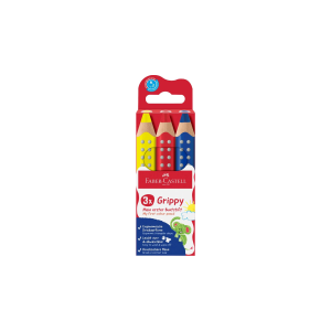 Drvene bojice Grippy Basic Faber-Castell 1/3