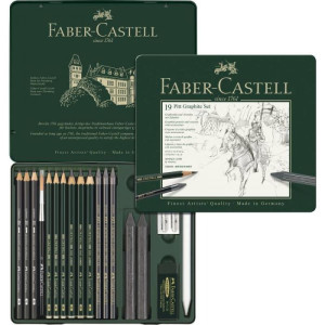 Pitt Grafit set Faber-Castell M