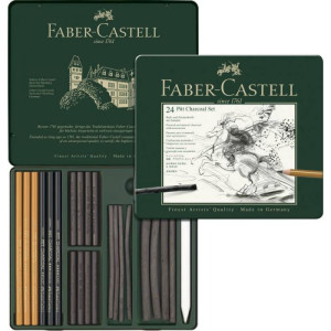 Pitt charcoal set Faber-Castell