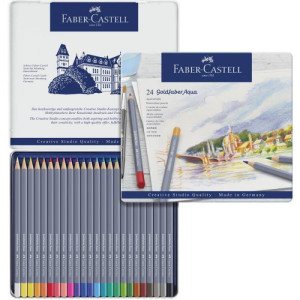 Drvene bojice Aqua Goldfaber Faber-Castell /24