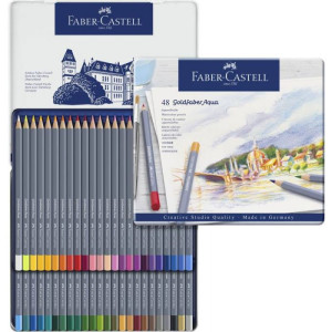 Drvene bojice Aqua Goldfaber Faber-Castell 1/48