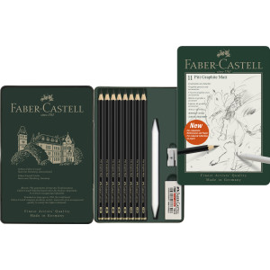 Pitt graphite matt set Faber-Castell 1/11