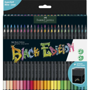 Drvene bojice Black Edition Faber-Castell 1/50