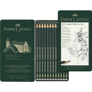 Grafitna olovka 9000 Faber-Castell 1/12