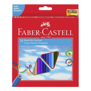Drvene bojice Eco triangular Faber-Castell 1/12