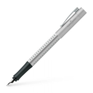Naliv pero Grip 2011 Faber-Castell silver F