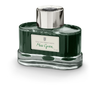 Mastilo za naliv pero Graf von Faber-Castell Moss green 75 ml