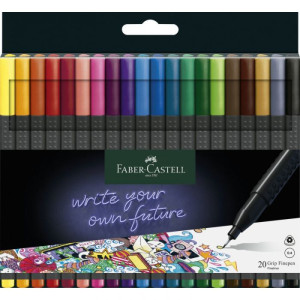 Flomasteri lajneri Grip Faber-Castell 1/20