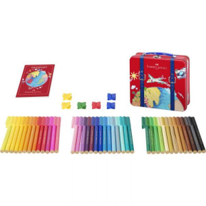 Flomasteri Connector Faber-Castell koferče 1/40