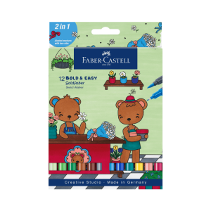 Goldfaber sketch flomaster Faber-Castell  World of Teddybears 1/12