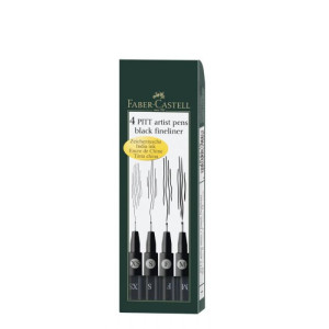 Pitt art pen Faber-Castell black