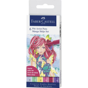 Pitt art pen Faber-Castell Shojo Manga 1/6