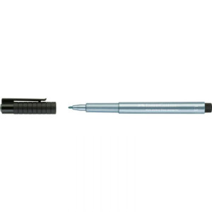 Pitt art pen Faber-Castell metallic blue 292