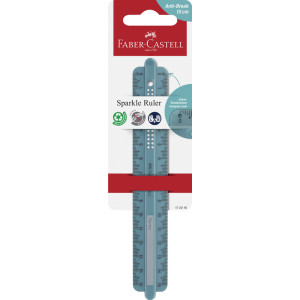 Lenjir Sparkle Faber-Castell Ocean otporan na lom 15cm