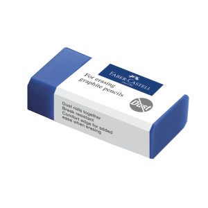 Gumica dust-free Faber-Castell plava