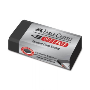 Gumica Dust-free Faber-Castell crna