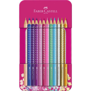 Drvene bojice Grip Sparkle Faber-Castell 1/12