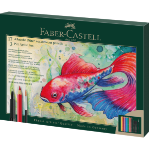 Drvene bojice Albrecht Durer  i Pitt Artist Pen Faber-Castell 1/21