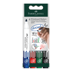 Markeri  za belu tablu Faber-Castell obli vrh 1/4