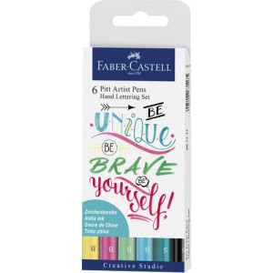 Pitt art pen Faber-Castell Lettering 1/6