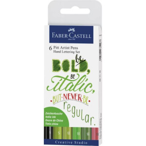 Pitt art pen Faber-Castell Lettering 1/6 267117