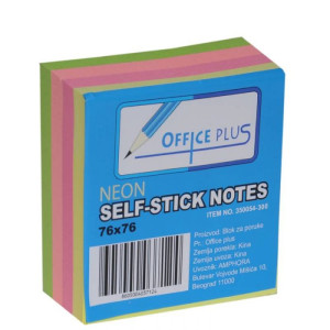 Blok samolepljivi Office Plus neo 75 x 75