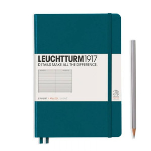 Rokovnik Leuchtturm Pacific green