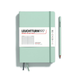 Rokovnik Leuchtturm Mint green tvrd povez 251 stranica linije A5