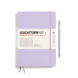 Rokovnik Leuchtturm Composition lilac 219 stranica tvrd povez linije B5