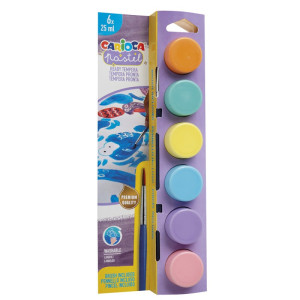 Tempere u čaši Carioca pastel 25 ml 1/6