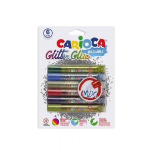 Lepak gliter mix Carioca 10.5 ml 1/6