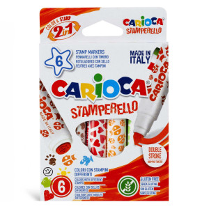 Flomasteri Stamparello pečati Carioca 1/6