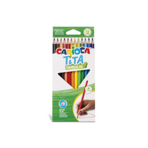 Drvene bojice Tita Carioca triangular 1/12