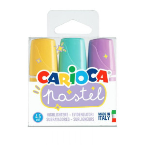 Tekst markeri Carioca pastel mini 1/3