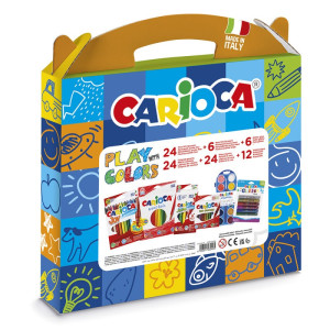 Flomasteri u setu Play with colors Carioca koferče