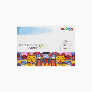 Blok akvarel Carioca Plus A5 1/20 300g