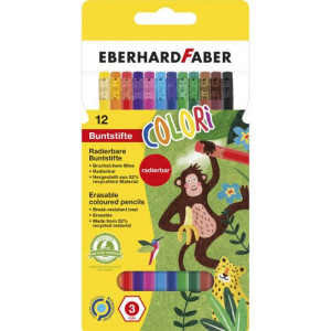 Drvene bojice Colori Eberhard Faber 1/12