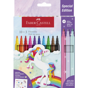 Flomasteri Castle Unicorn Faber-Castell 1/10 + 3