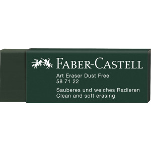 Gumica umetnička Faber-Castell zelena