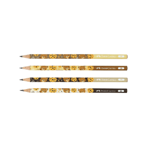 Grafitna olovka Cute Teaddy Bears Faber-Castell 2B