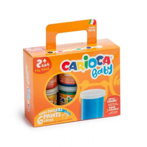Tempere Baby finger paints Carioca 80 ml 1/6