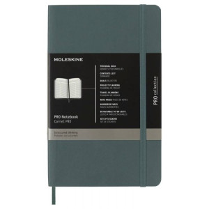 Rokovnik Moleskine Pro Forest green mek povez LG