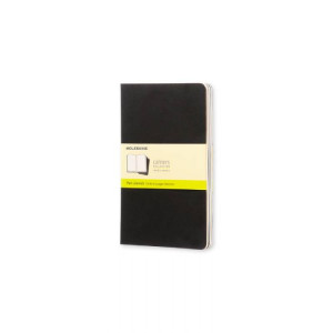 Rokovnik Moleskine plain Cahier black LG