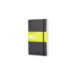 Rokovnik Moleskine black mek povez čist list LG