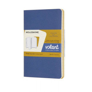 Rokovnik Moleskine Volant jnls Forget blue linije PKT