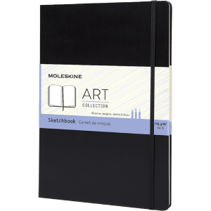 Sketchbook Moleskine Art crni A4
