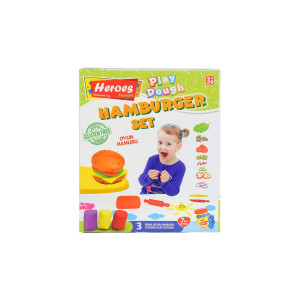Set play dough Heroes Hamburger mali